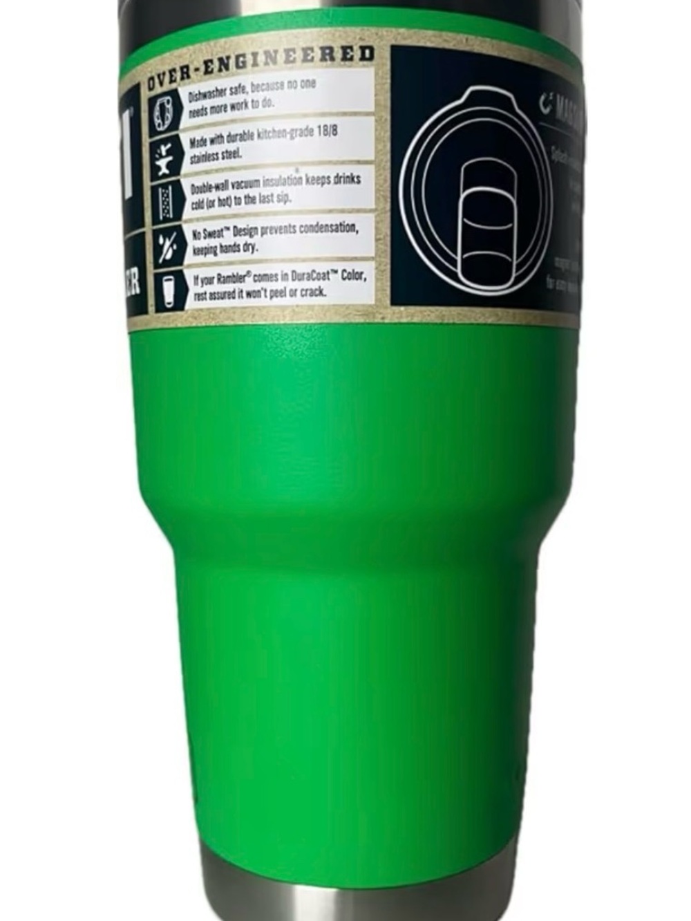 Yeti Rambler 30 oz Tumbler Cup Canopy Green Verde NWOT - Picture 2 of 10